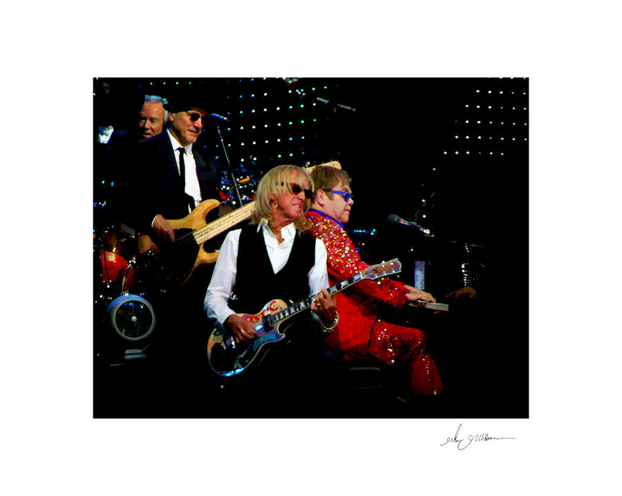 Elton John   Photograph by Glenn Grossman