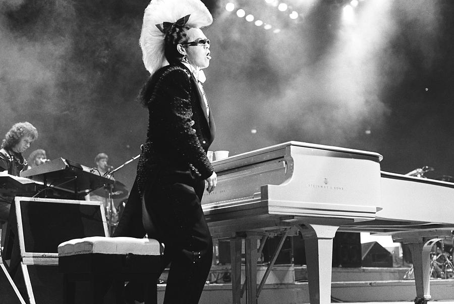 Elton John 86 #1 Photograph by Chris Deutsch