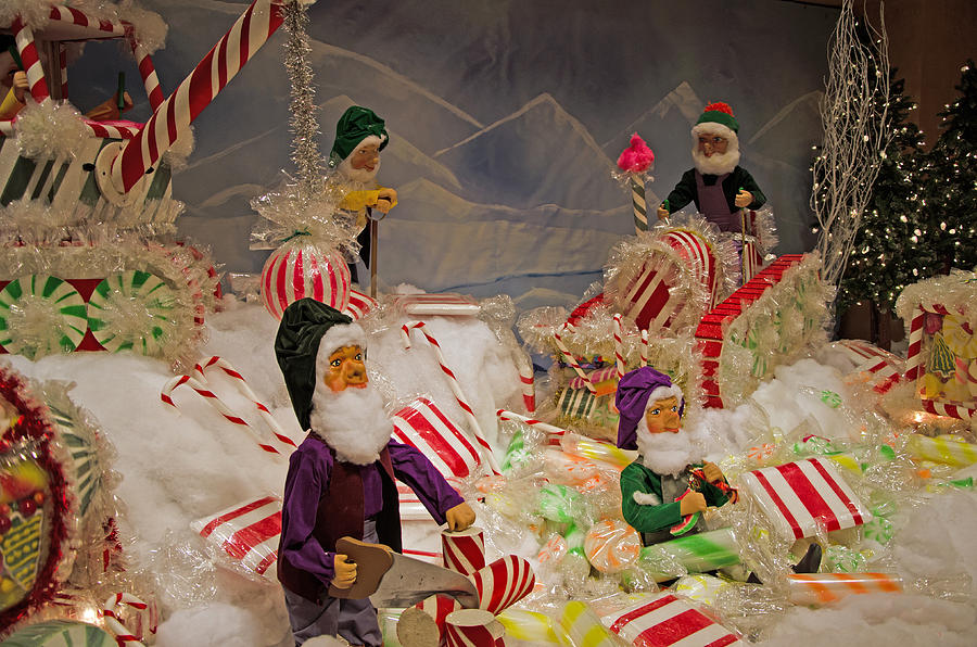 Elves Candy Factory  Photograph by Susan McMenamin