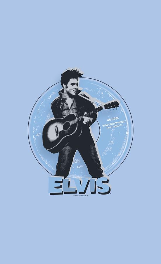 Elvis Digital Art - Elvis - 45 Rpm by Brand A Elvis Digital Art - Elvis - 45 Rpm by Brand A