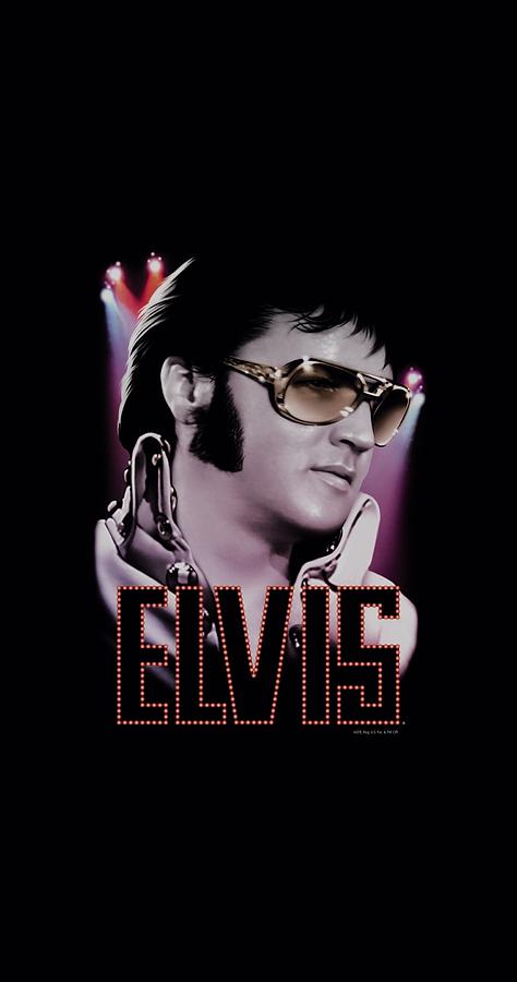 Elvis Presley Digital Art - Elvis - 70s Star by Brand A