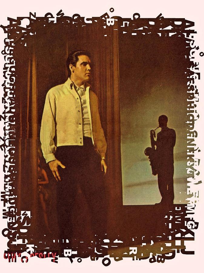 Elvis Presley Photograph - Elvis Aaron Presley by Movie Poster Prints