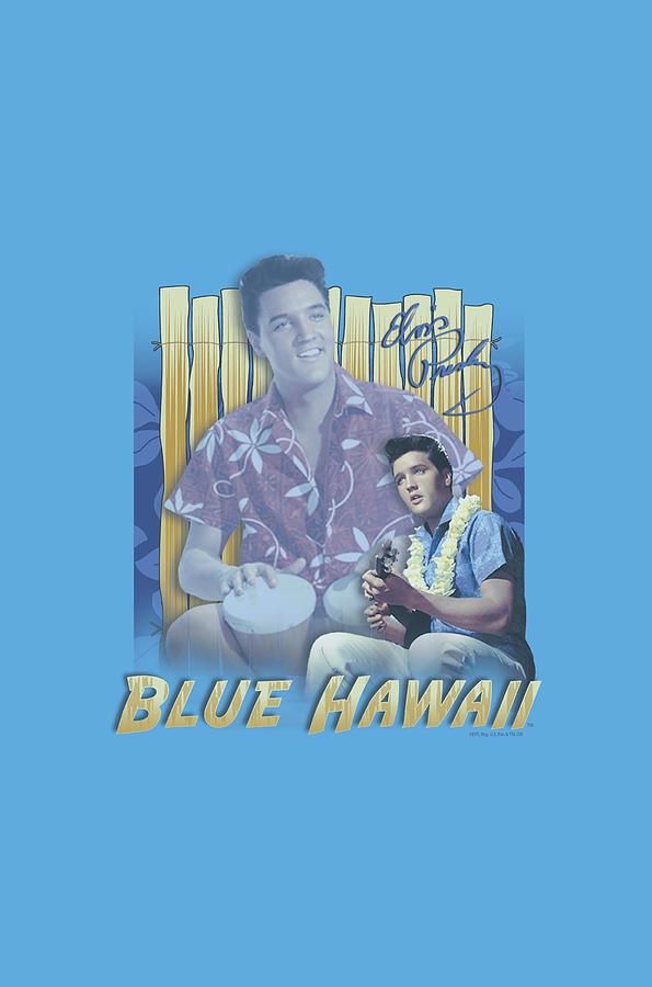 Elvis Presley Digital Art - Elvis - Blue Hawaii by Brand A