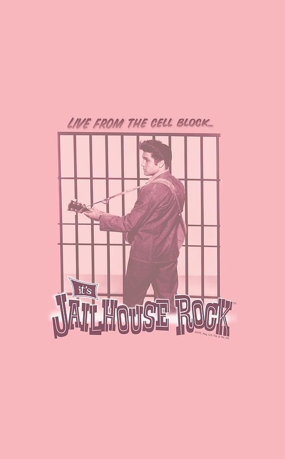 Elvis Presley Digital Art - Elvis - Cell Block Rock by Brand A