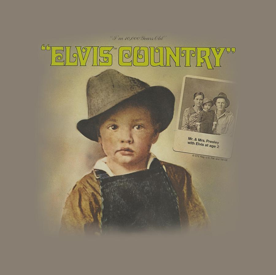Elvis Presley Digital Art - Elvis - Elvis Country by Brand A