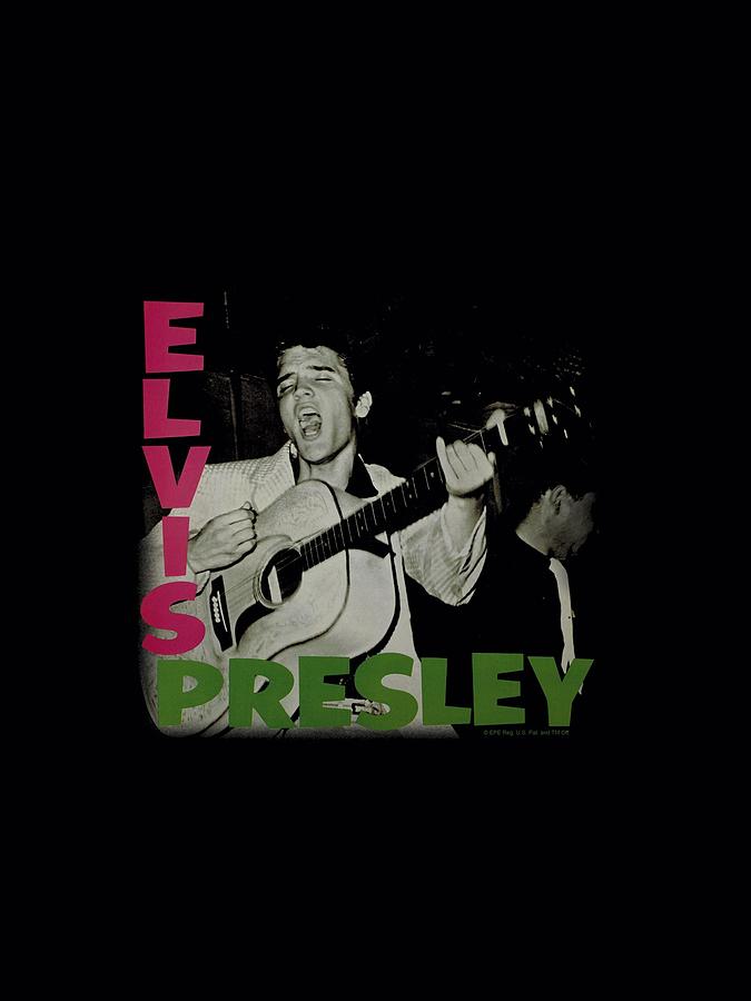 Elvis Presley Digital Art - Elvis - Elvis Presley Album by Brand A