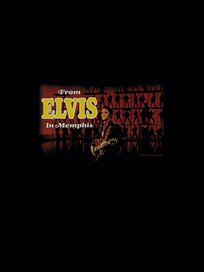 Elvis Presley Digital Art - Elvis - From Elvis In Memphis by Brand A