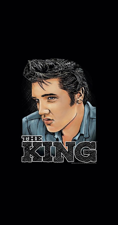 Elvis - Graphic King Digital Art by Brand A