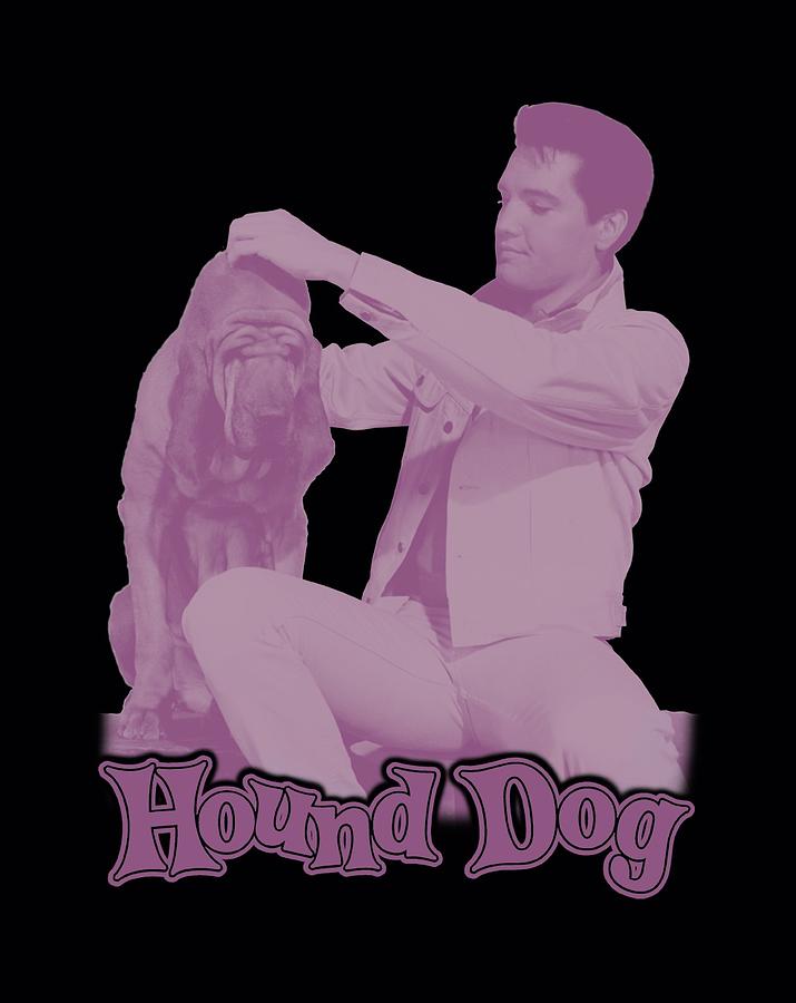 Elvis Presley Digital Art - Elvis - Hound Dog by Brand A