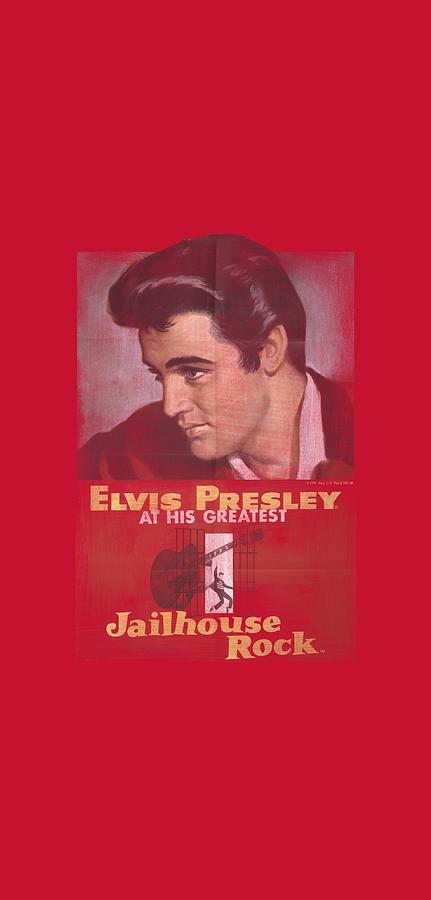 Elvis Presley Digital Art - Elvis - Jailhouse Rock Poster by Brand A