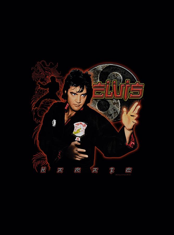 Elvis Presley Digital Art - Elvis - Karate by Brand A