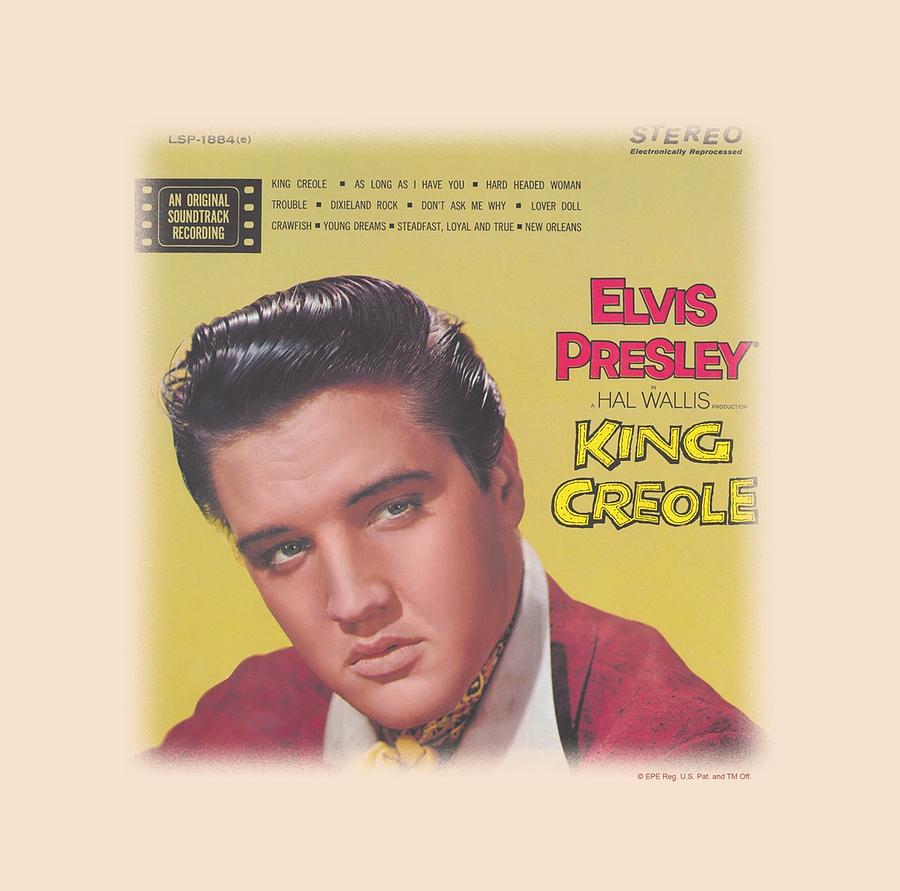 Elvis - King Creole Soundtrack Digital Art by Brand A | Fine Art America