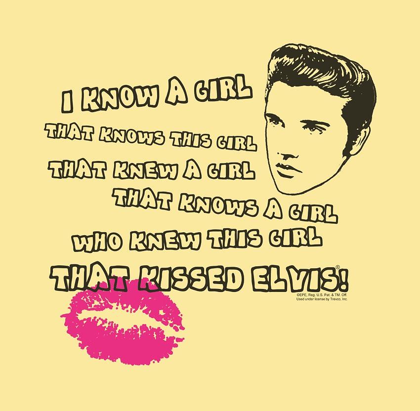 Elvis Presley Digital Art - Elvis - Kissed Elvis by Brand A