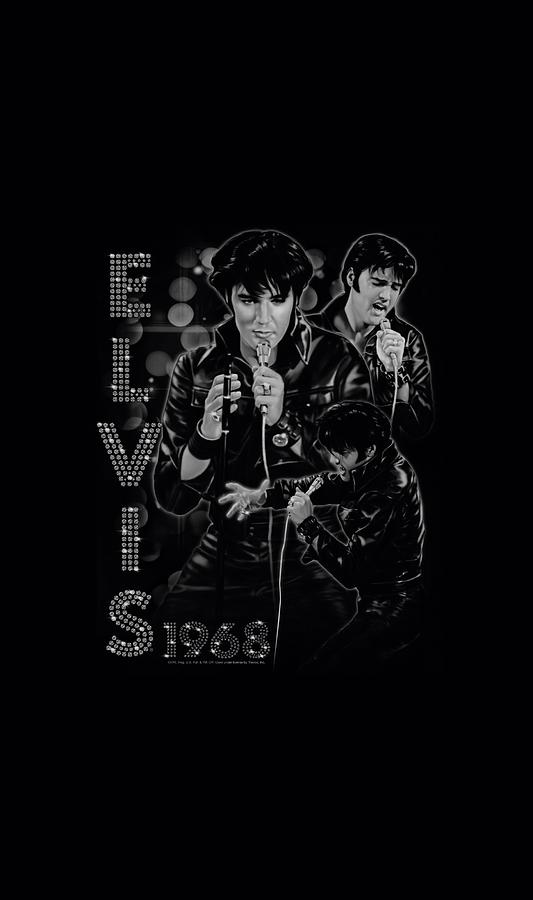Elvis Digital Art - Elvis - Leathered by Brand A