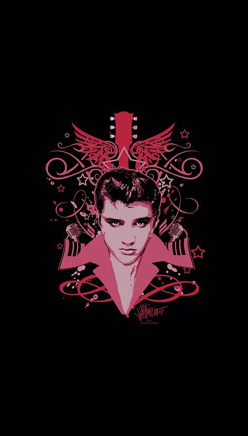 Elvis Presley Digital Art - Elvis - Lets Face It by Brand A