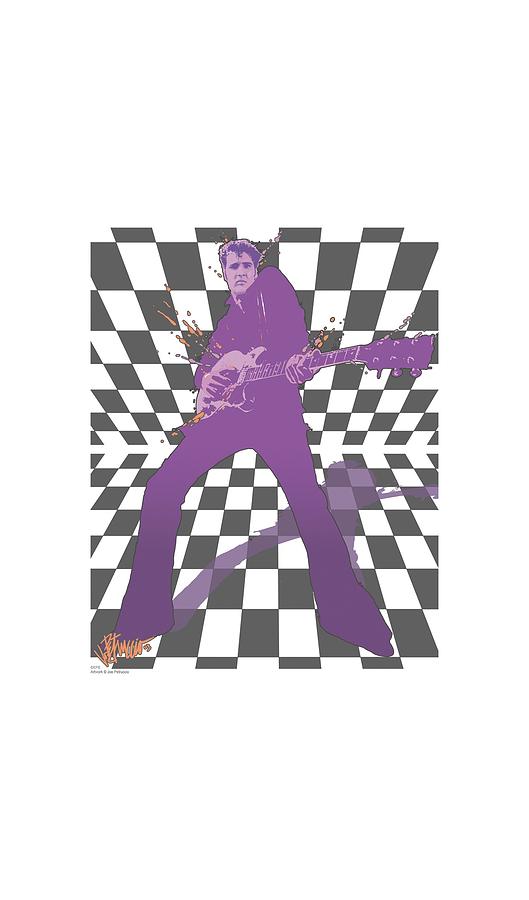 Elvis Presley Digital Art - Elvis - Lets Rock by Brand A