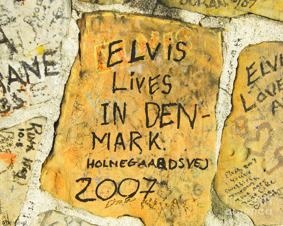 Elvis Lives in Denmark Photograph by Lizi Beard-Ward