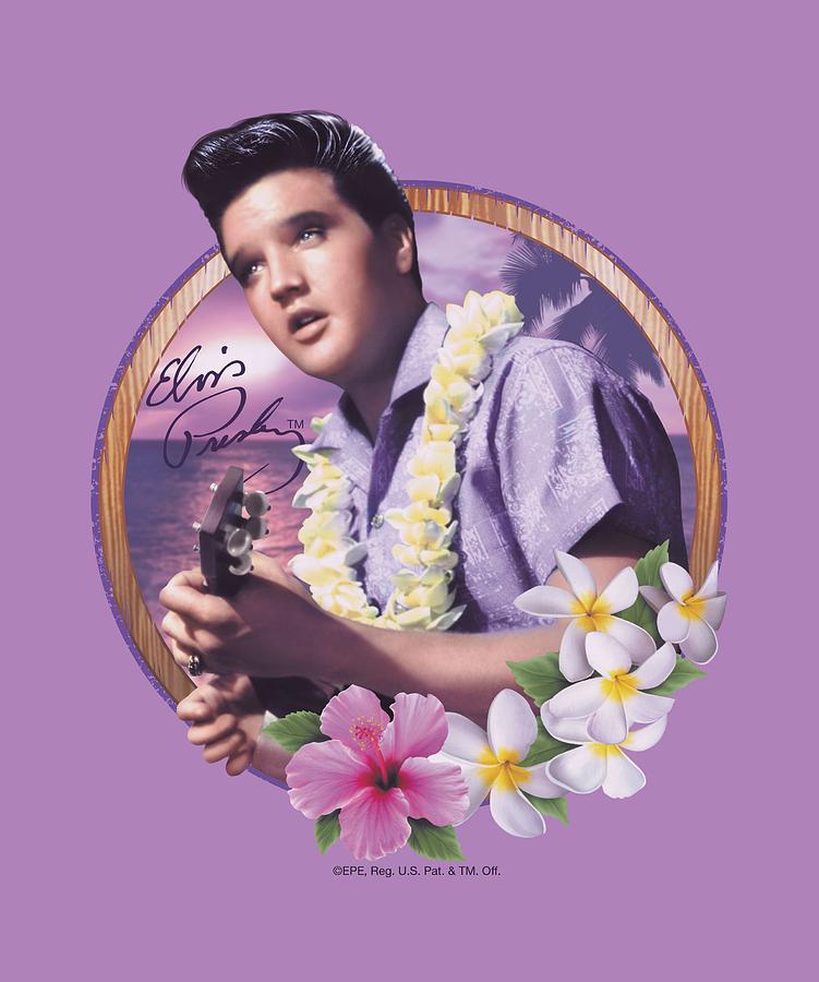 Elvis Presley Digital Art - Elvis - Luau King by Brand A