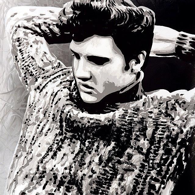 Elvis Presley Photograph - Elvis Presley 24x30 Original by Ocean Clark