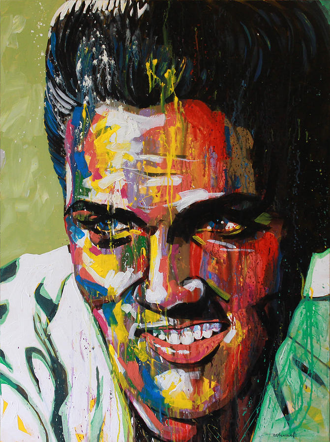 Elvis Presley Painting - Elvis Presley by Bruce McLachlan