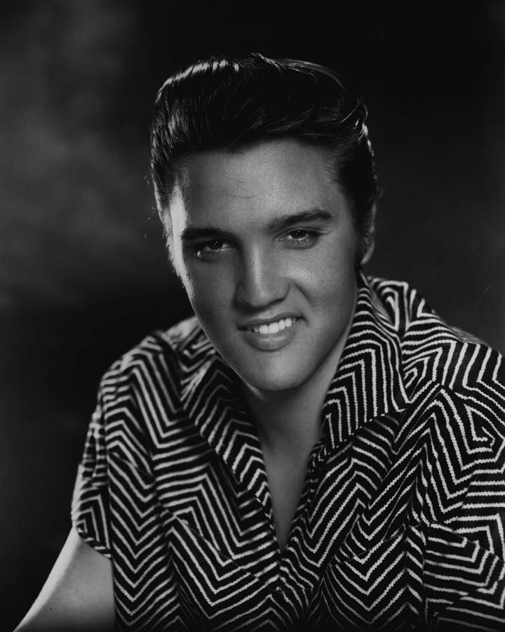 Elvis Presley Head Shot Photograph by Retro Images Archive