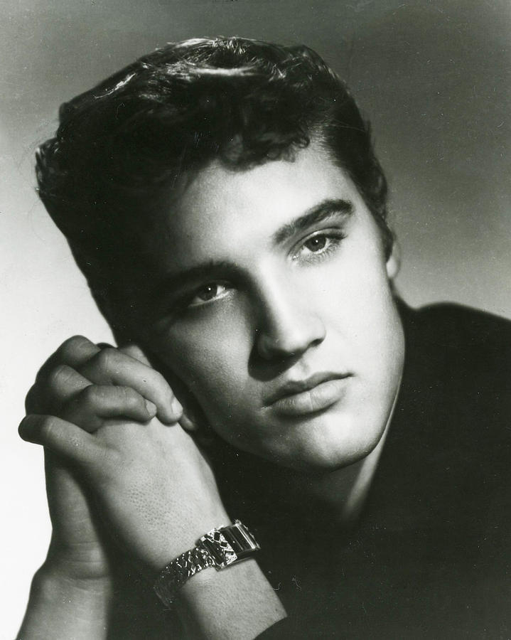 Elvis Presley Photograph - Elvis Presley Looking Thoughtfully by Retro Images Archive