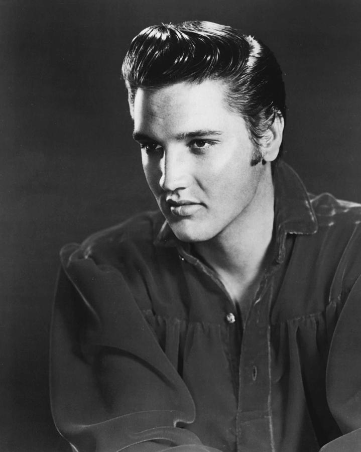 Elvis Presley Photograph - Elvis Presley Looks Into The Distance by Retro Images Archive