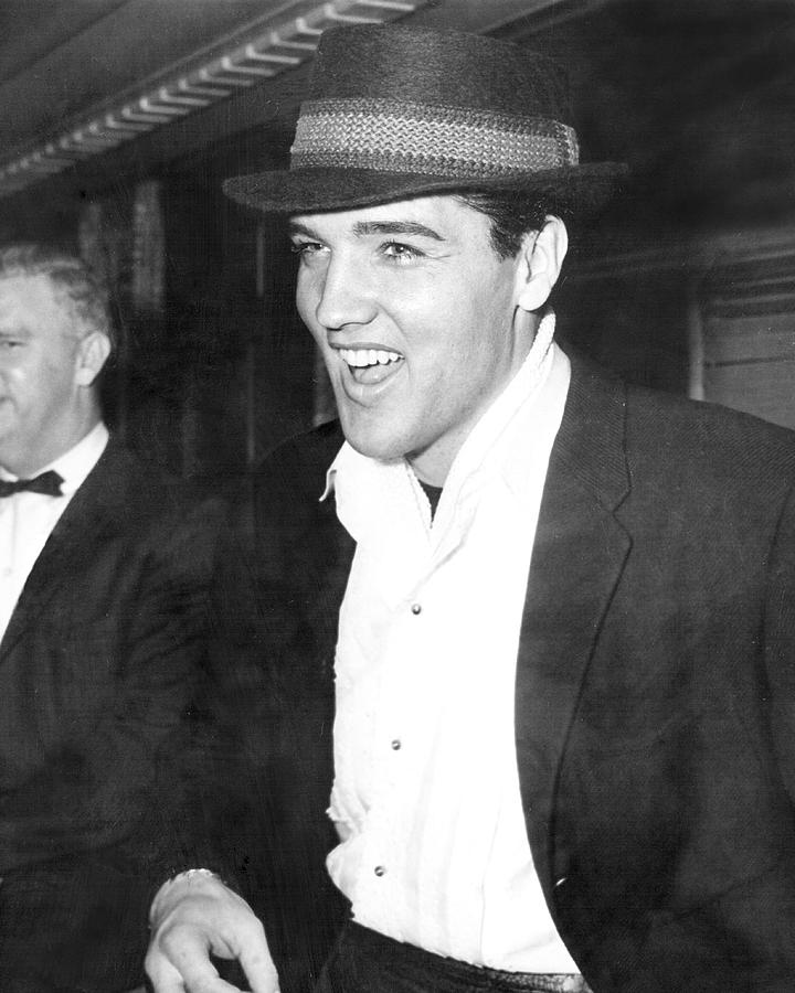 Elvis Presley Photograph - Elvis Presley Smiling by Retro Images Archive