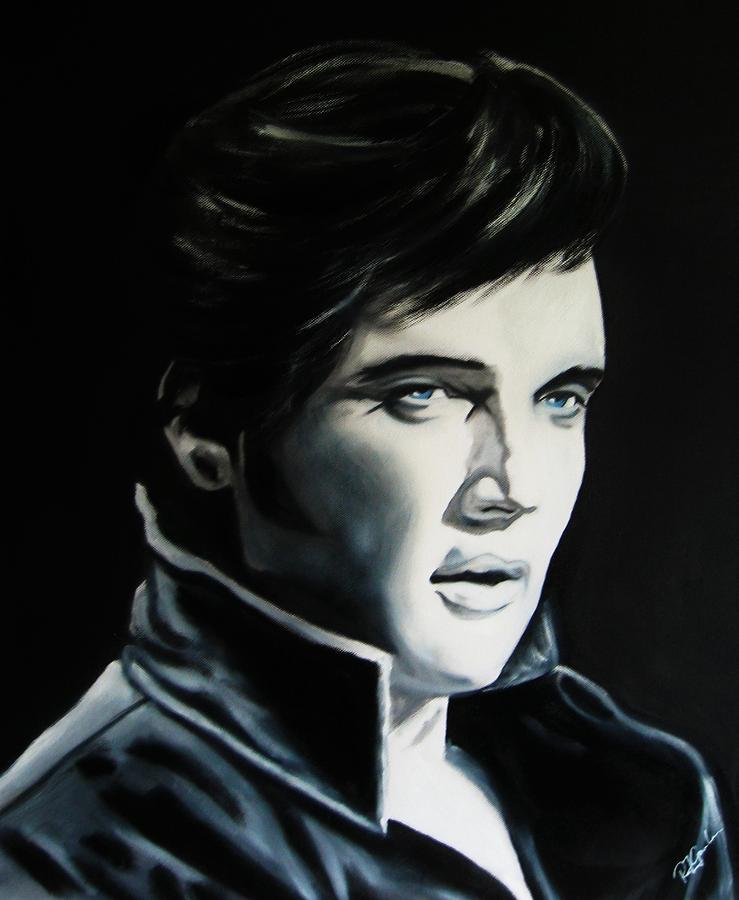 Elvis Presley Painting - Elvis by Richard Garnham