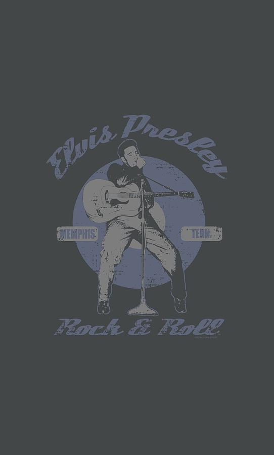 Elvis Presley Digital Art - Elvis - Rock And Roll by Brand A