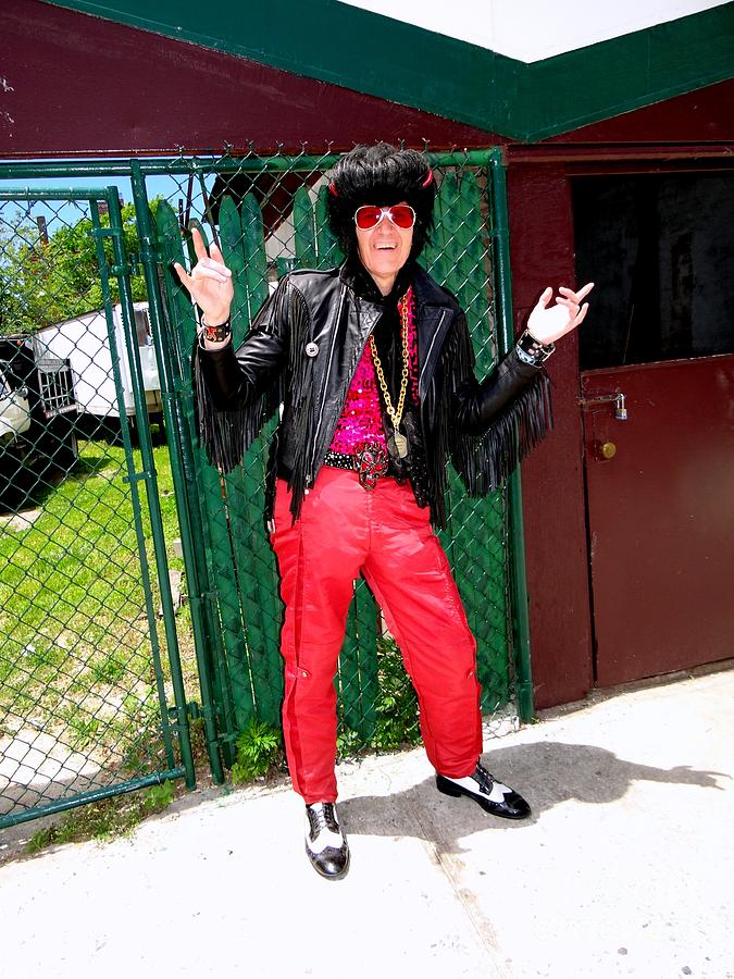 Elvis Spotted In Coney Island Photograph by Ed Weidman - Fine Art America