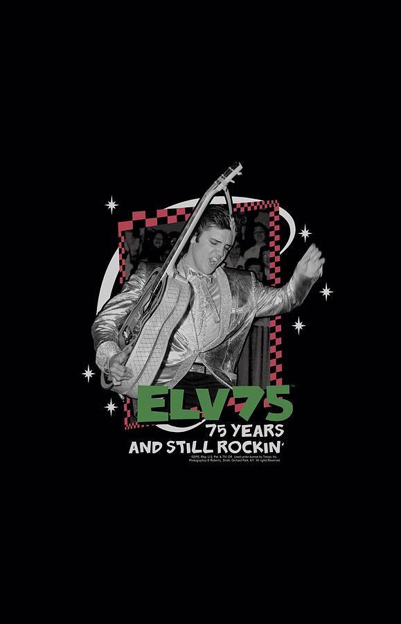 Elvis Presley Digital Art - Elvis - Still Rockin by Brand A