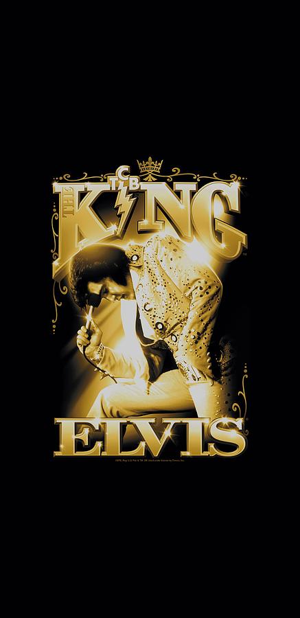 Elvis Presley Digital Art - Elvis - The King by Brand A