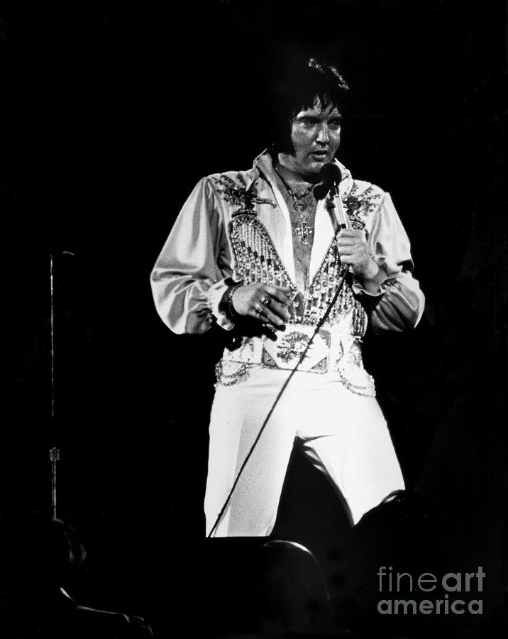 Elvis Photograph by Tom Callan