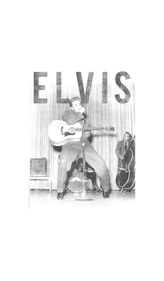 Elvis Presley Digital Art - Elvis - With The Band by Brand A