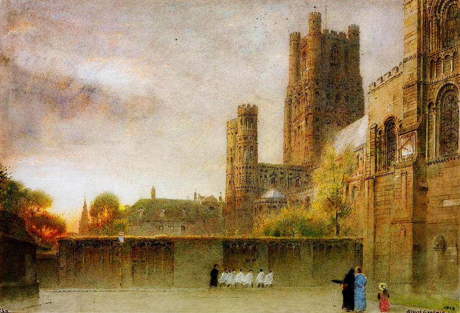 Ely Cathedral Painting by Celestial Images