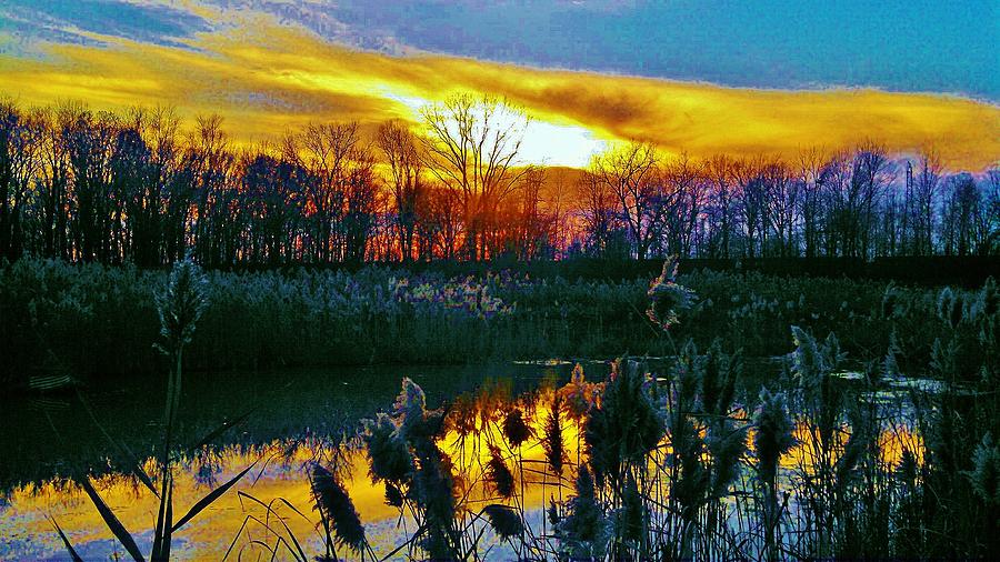 Emagin Sunset Photograph by Daniel Thompson