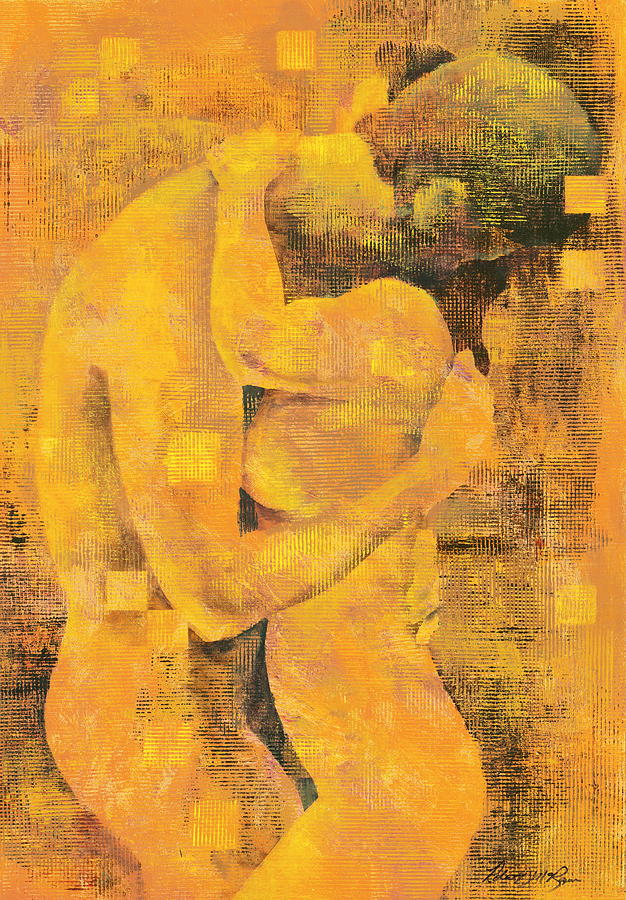 Embrace Painting by Robert D McBain