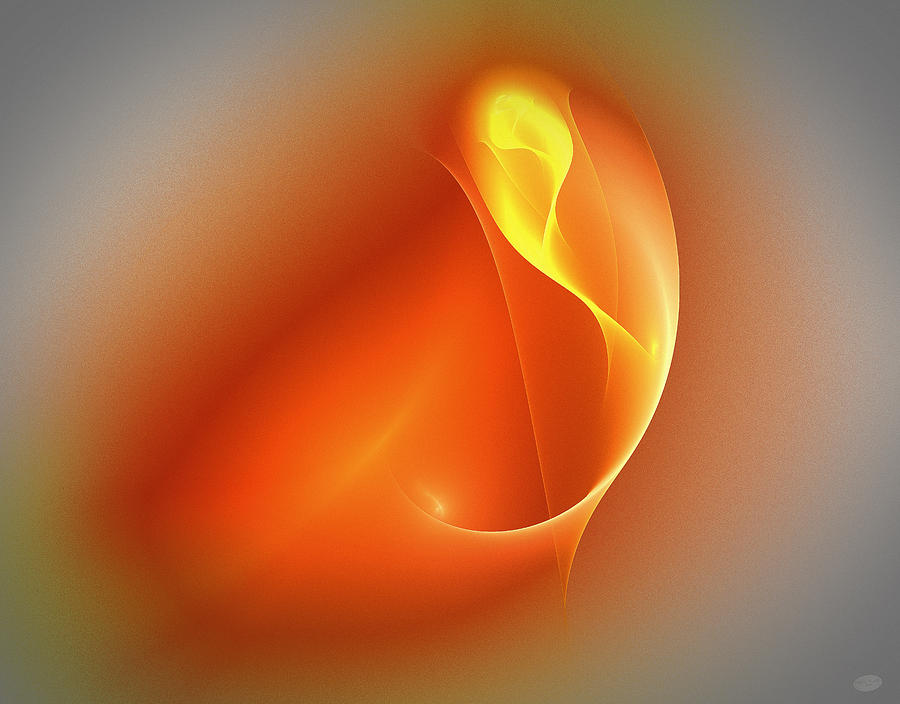 Abstract Digital Art - Embryo Ignition by Nafets Nuarb
