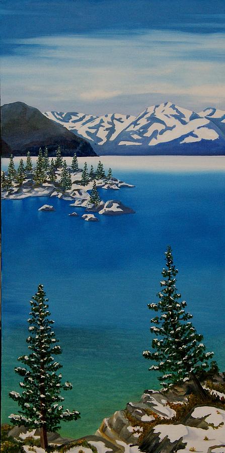 Emerald Bay Painting by Alan Conder