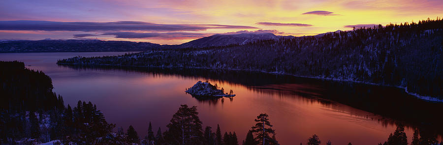 Emerald Bay Lake Tahoe Ca Photograph by Panoramic Images
