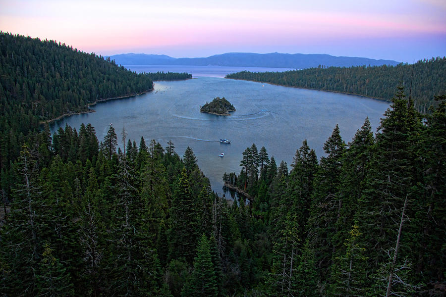 Emerald Bay Sunset Photograph by Randy Wehner