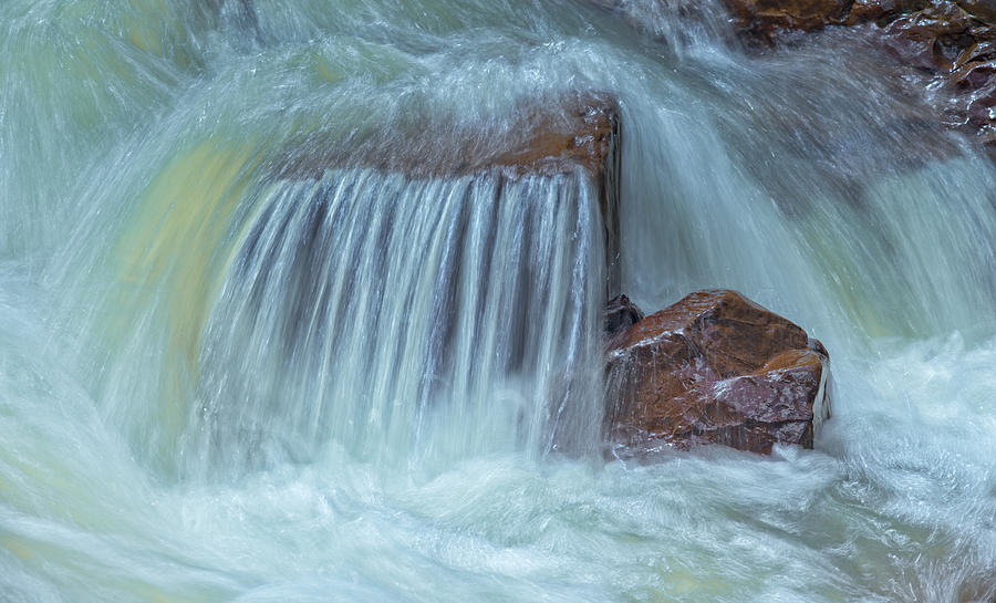 Emerald Colors In The Stream Photograph by Tim Reaves