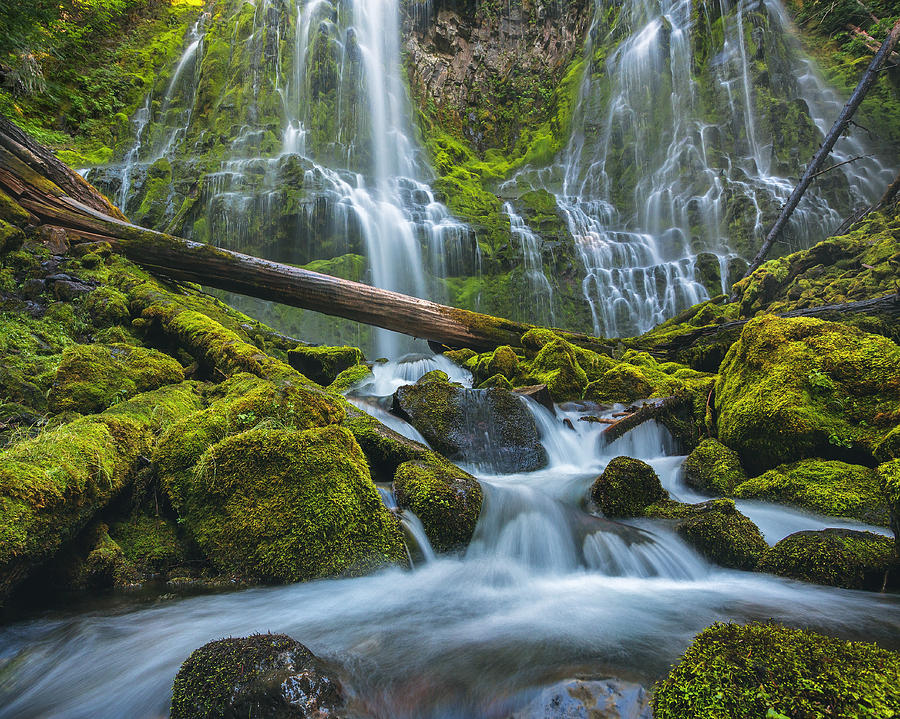 Emerald Falls Photograph by Chris Moore - Fine Art America