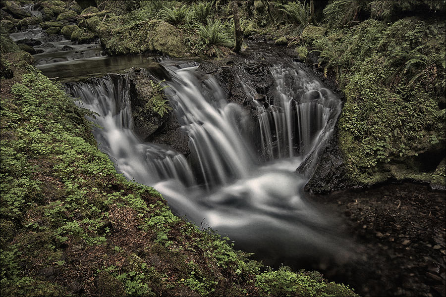 Emerald Falls Photograph by Robert Fawcett