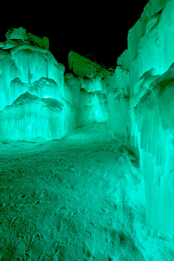 Emerald Ice Photograph by Greg Fortier