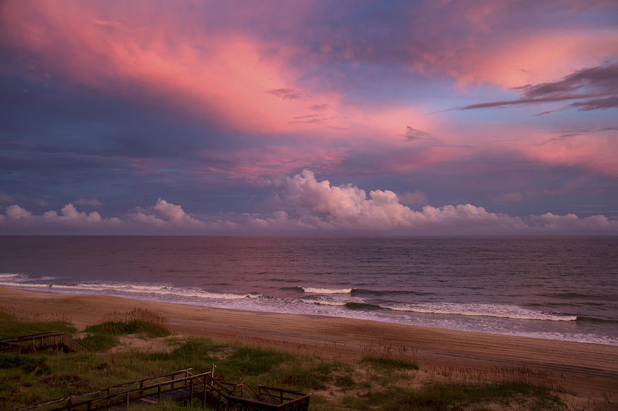 Emerald Isle Sunset Photograph by Debby Richards