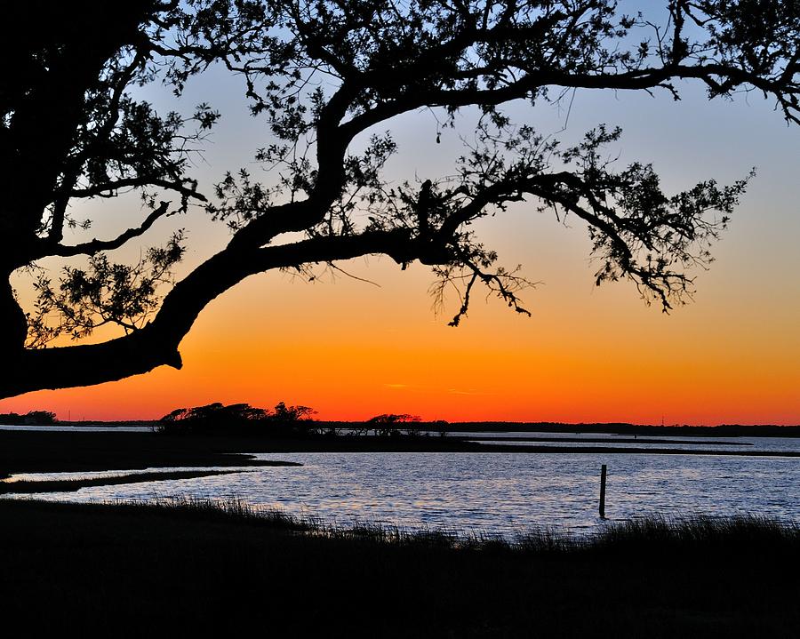 Emerald Isle Sunset Photograph by Robert Plack - Fine Art America