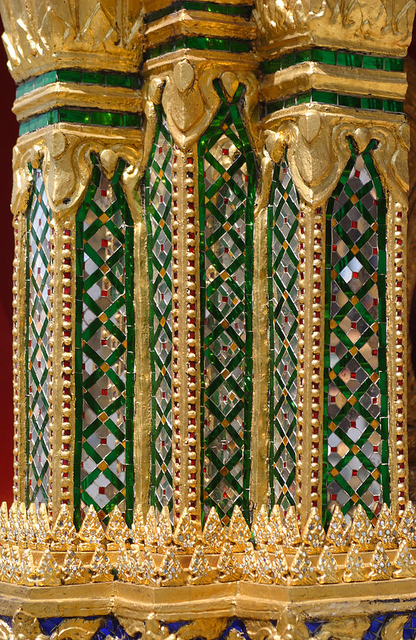 Emerald Jewel Details in Palace Photograph by Linda Phelps