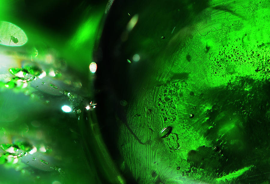 Emerald Light Photograph by Jenny Rainbow